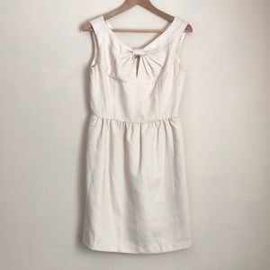 Cream, Bow, party dress